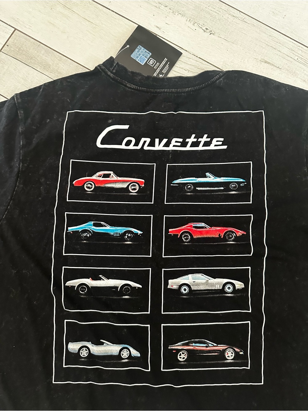 Corvette Graphic Tee - Black